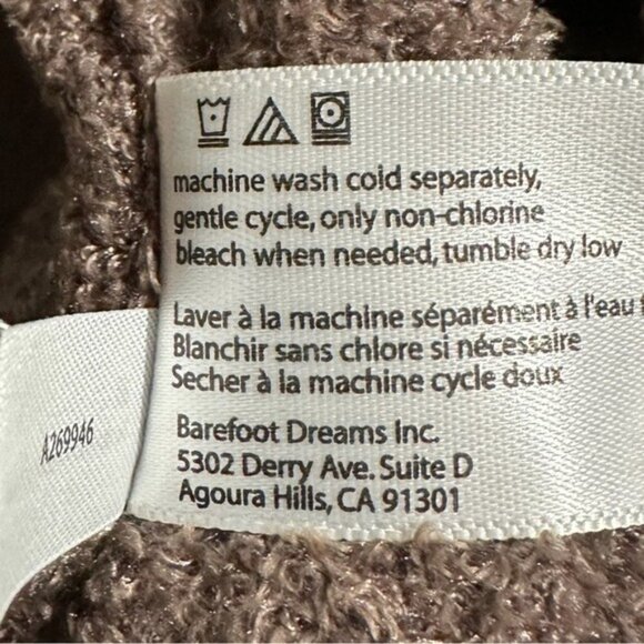 Barefoot Dreams Wrap Cardigan Size S/M - Picture 9 of 11